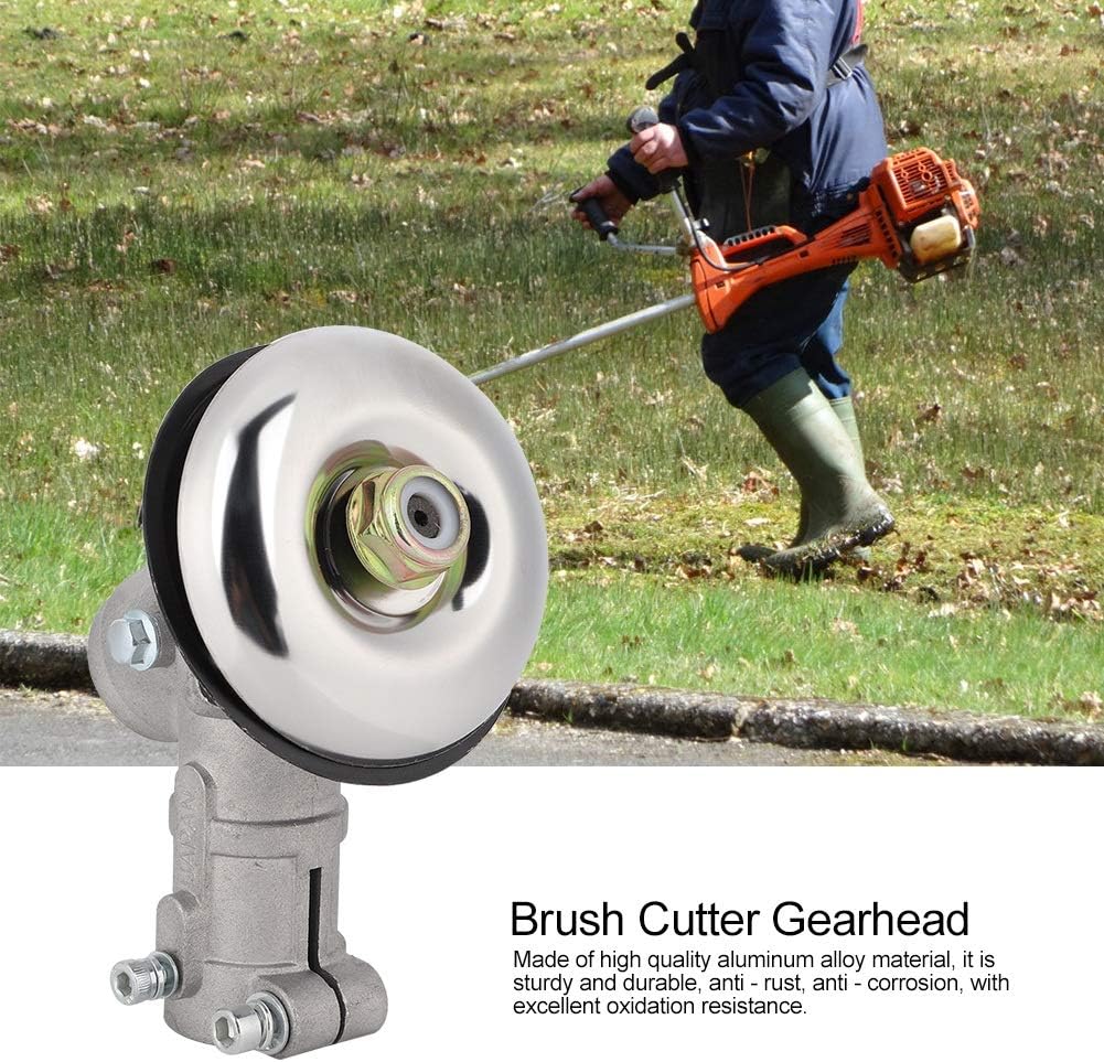 Walfront Brush Cutter String Trimmer Gear Attachment Trimmer Replacement Gear 26mm Diam (9 Teeth)