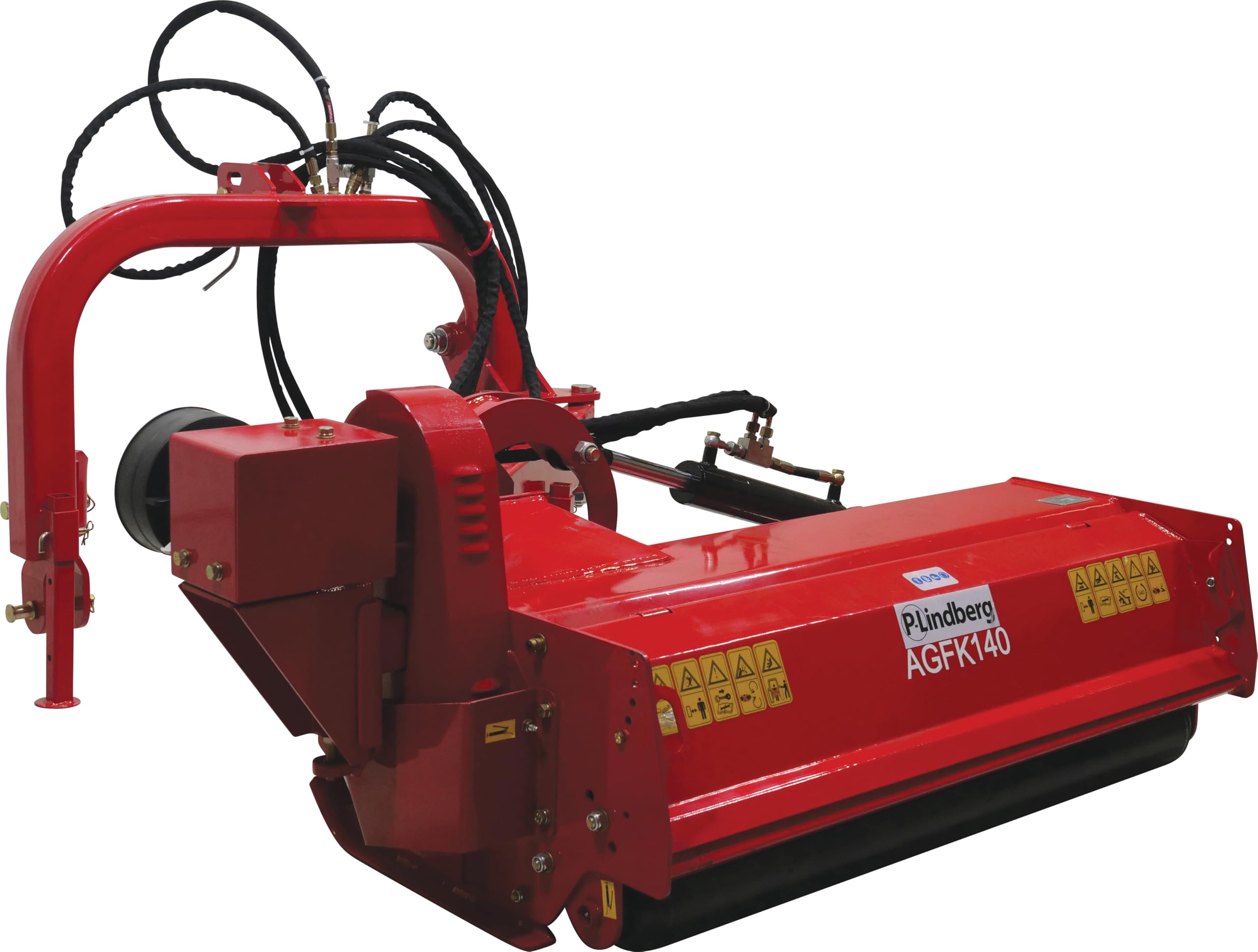 P. Lindberg Böschungsmulcher 140cm mit Ausleger - Schlegelmulcher Mähwerk mit verstellbaren Schwenkwinkel für Traktor Schlepper ab 60PS AGF140