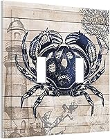 Vista 105 de Cubierta de interruptor de luz de palanca de hojas tropicales negras y doradas, hoja de palmera, decoración de 1 cuadrilla, placa frontal eléctrica