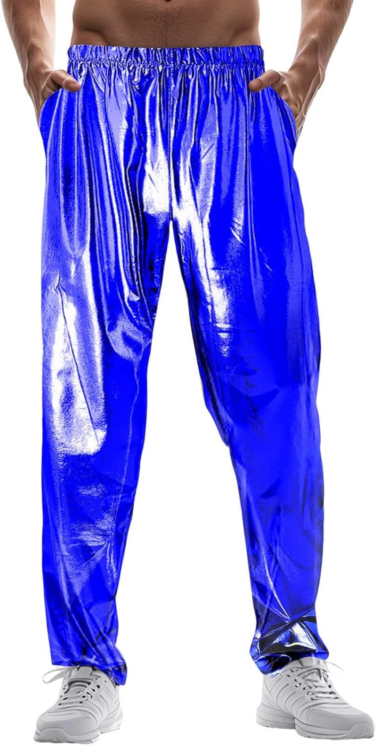 Wide Leg Baggy Sweatpants for Men Casual Tall Soft Open Leg Joggers Open Bottom Wide Legged Straight Leg Yoga Pants