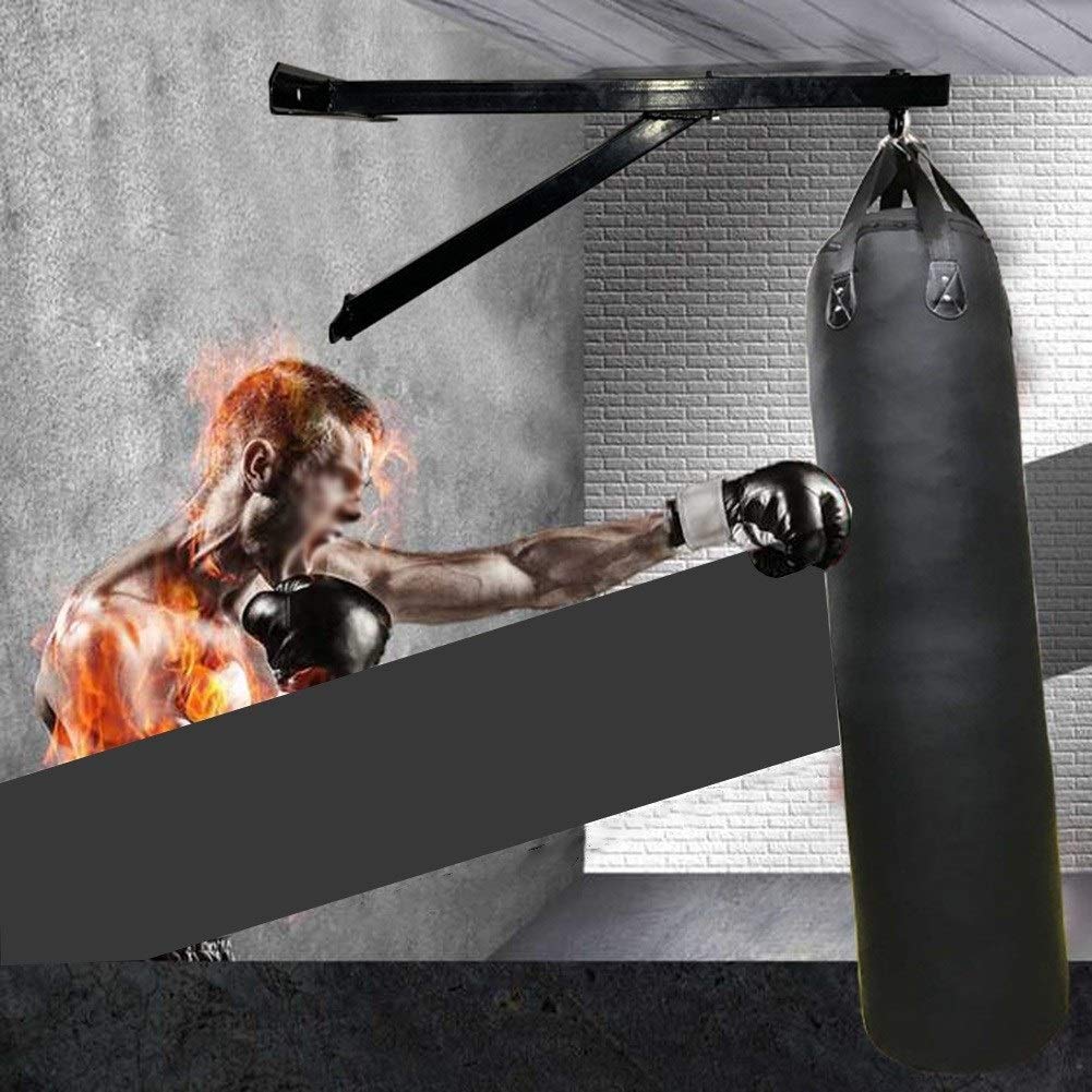 ZHANGQINGXIU Supporto per Sacco da Boxe,Supporto da Parete per Sacco da Boxe Pesante Supporto da Muro per Boxe 80 Cm dal Supporto per Sacco di Sabbia A Parete del Peso di 250 kg