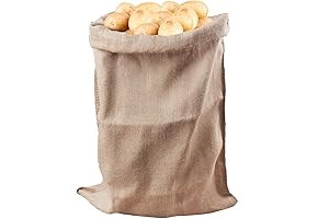 Vast 30" x 42" Burlap Potato Sack: Perfect for Gardening, Food Storage,...