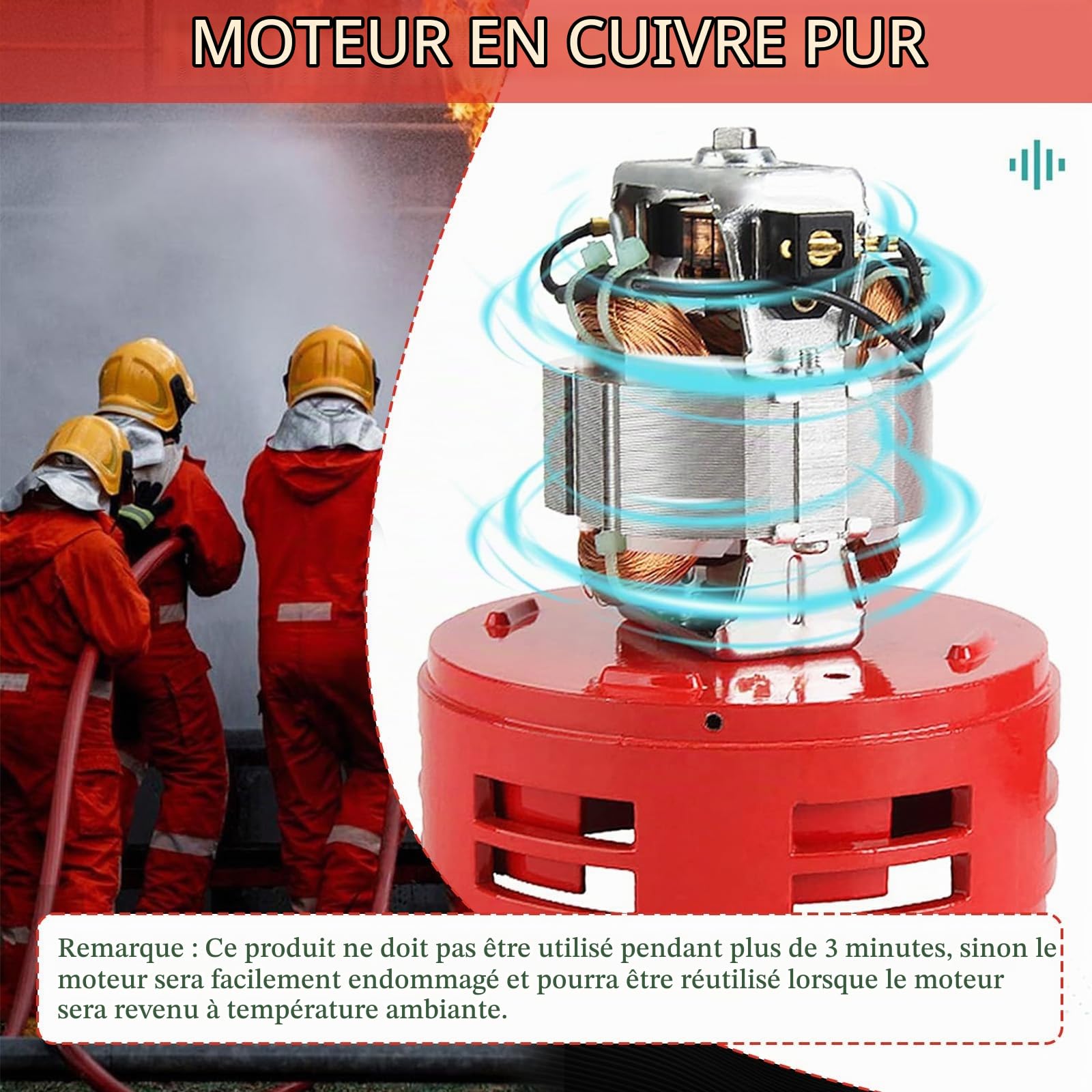Sirène Alarme Extérieure, Sirène d'Alarme Industrielle 220V 40W 120dB Alarme Sonore Puissante pour Extérieur, Sécurité, Incendie et Environnements Bruyants