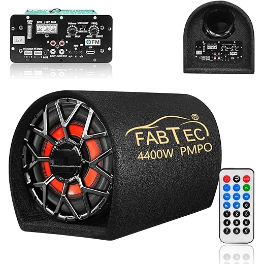 FABTEC 8 Inch Active Subwoofer
