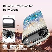 Vista 547 de LETO para iPhone 15 Pro Funda tipo cartera - Tapa tipo folio con patada - Diseños de moda - Tarjetero - Funda protectora para mujeres y niñas - 6.1