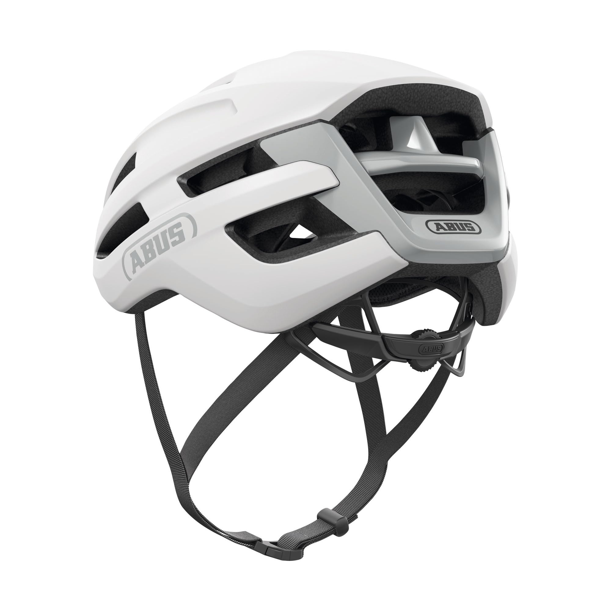 ABUS Casque de vélo de Course PowerDome - Casque de vélo léger avec système d'aération Intelligent et Profil aérodynamique - Made in Italy - pour Hommes et Femmes