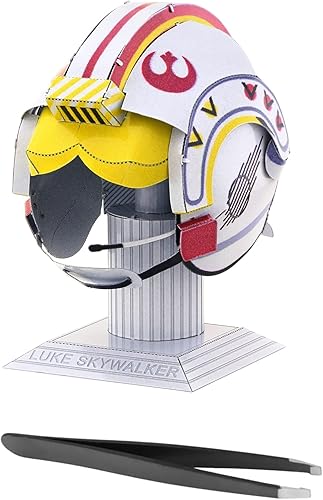 Metal Earth Star Wars Luke Skywalker - Kit de modelo de casco de metal 3D con pinzas