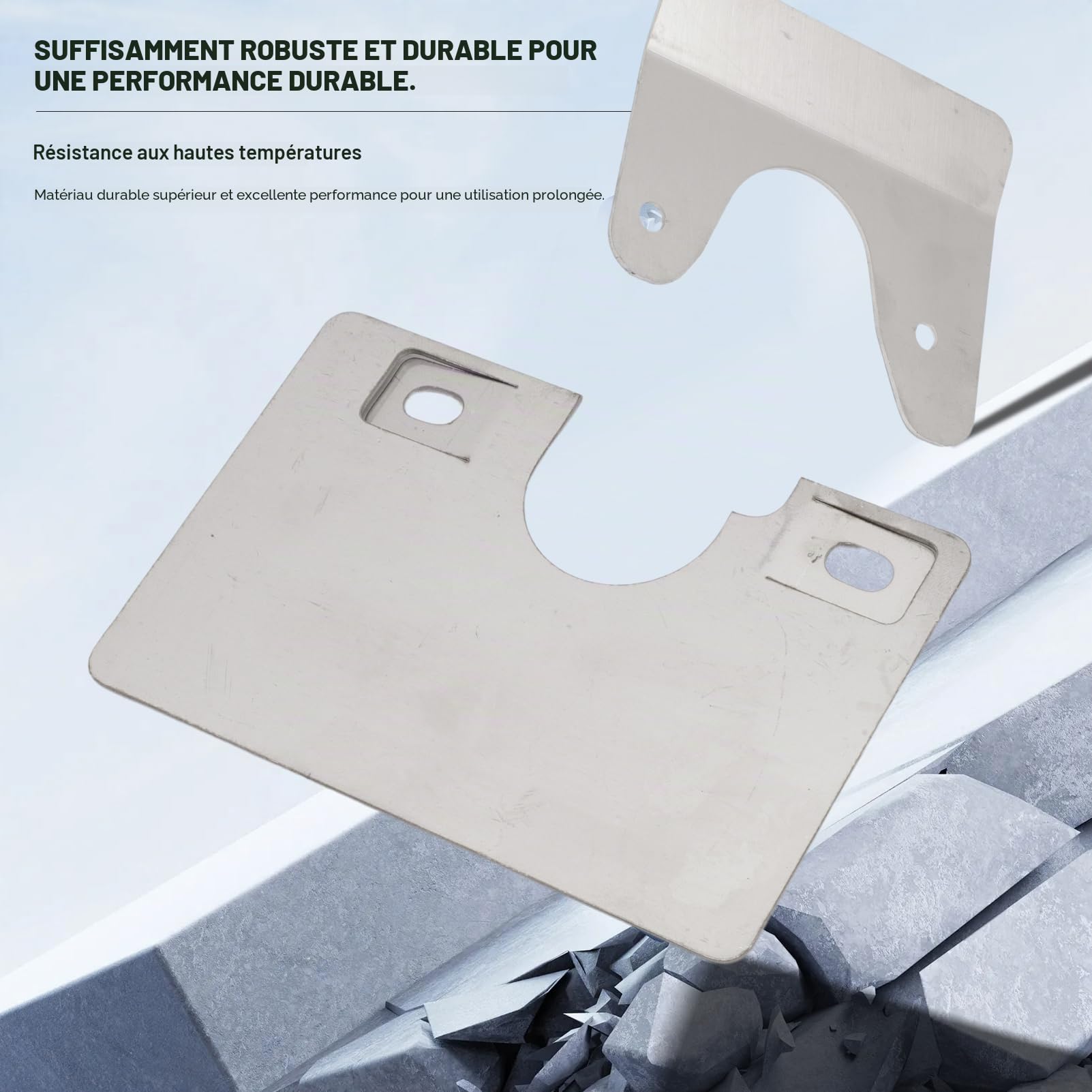Verrouillage de porte arrière et protection anti-effraction Prick Stop pour Ducato, Boxer, Jumper H1, H2, H3, accessoires de camping-car avec goupille rabattable 6 mm x 45 mm galvanisé