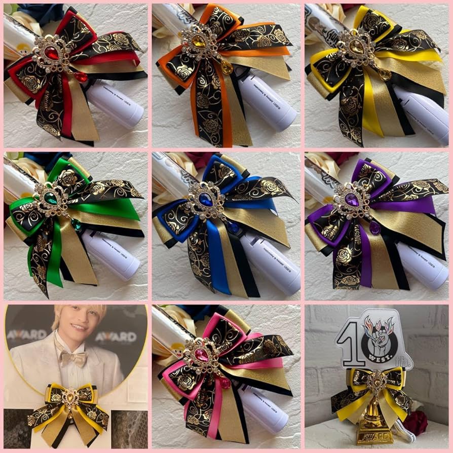 ペンライトリボン　キンブレリボン　ペンラリボン　赤　V30 Amazon.co.jp: ペンライトリボン キンブレリボン うちわリボン