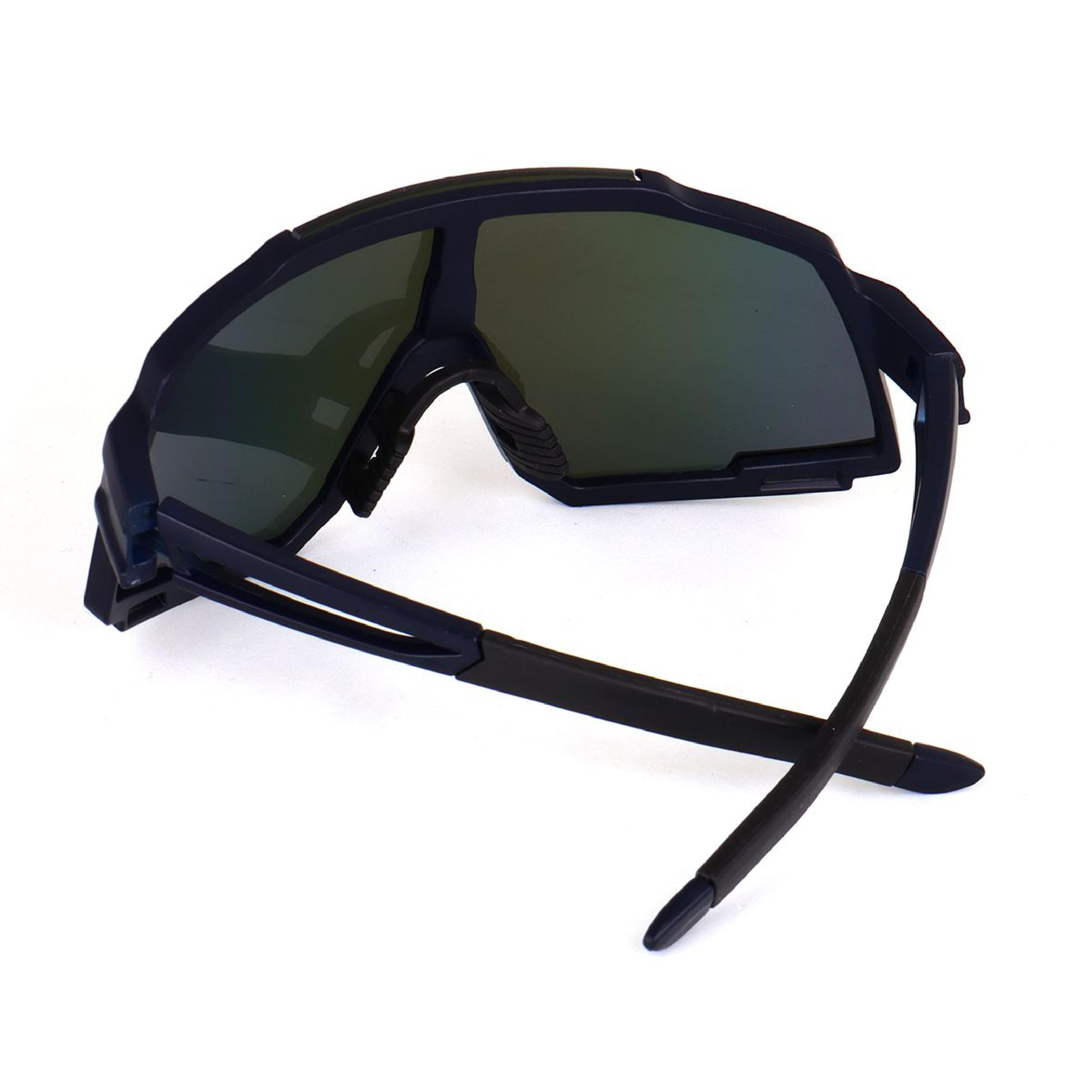 Dervin Gafas de sol deportivas de una sola pieza con visera de gran tamaño, no polarizadas, para hombres y mujeres, para críquet al aire libre, ciclismo, senderismo, pesca