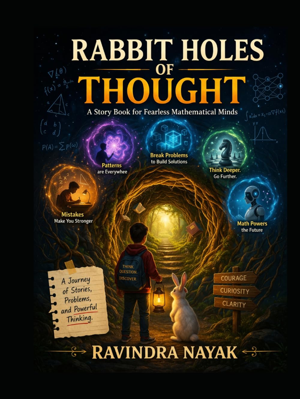 Rabbit Holes of Thought:: A Story Book for Fearless Mathematical Minds (The AI Mathematics Ladder Building Intelligence from First Principles)