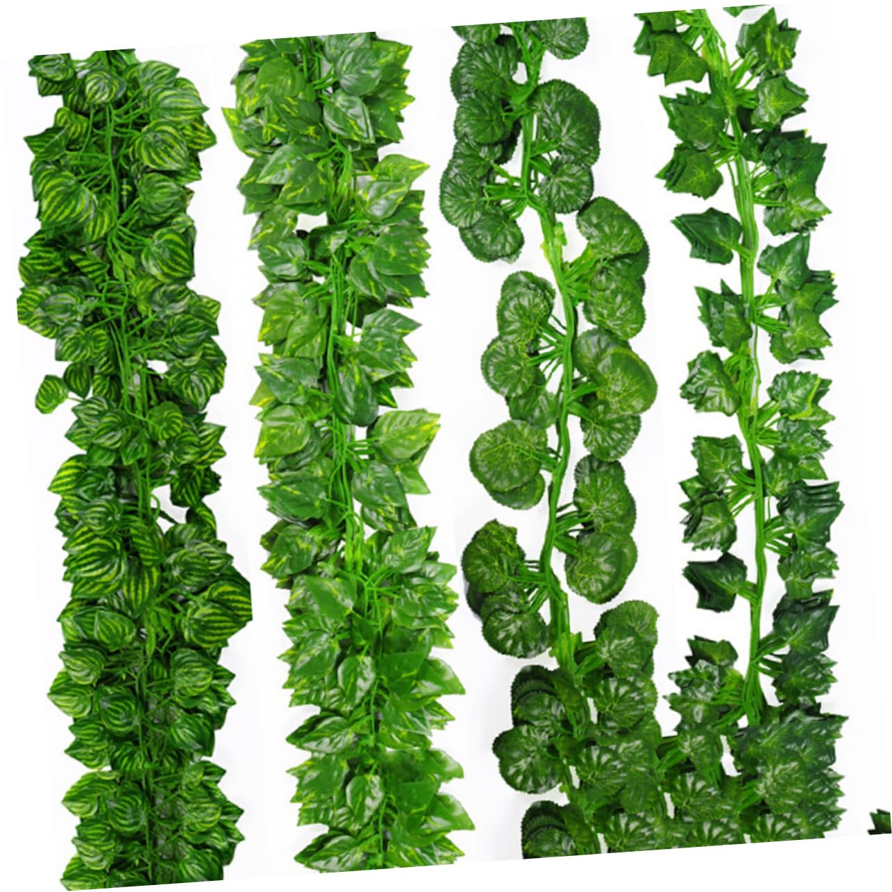 PRETYZOOM Pz Decorazione Di Piante Di Ghirlanda Pianta Artificiale Piante Artificiali Foglia Di Appesa Pianta Rampicante Appesa Fiore Artificiale Foglie Verdi