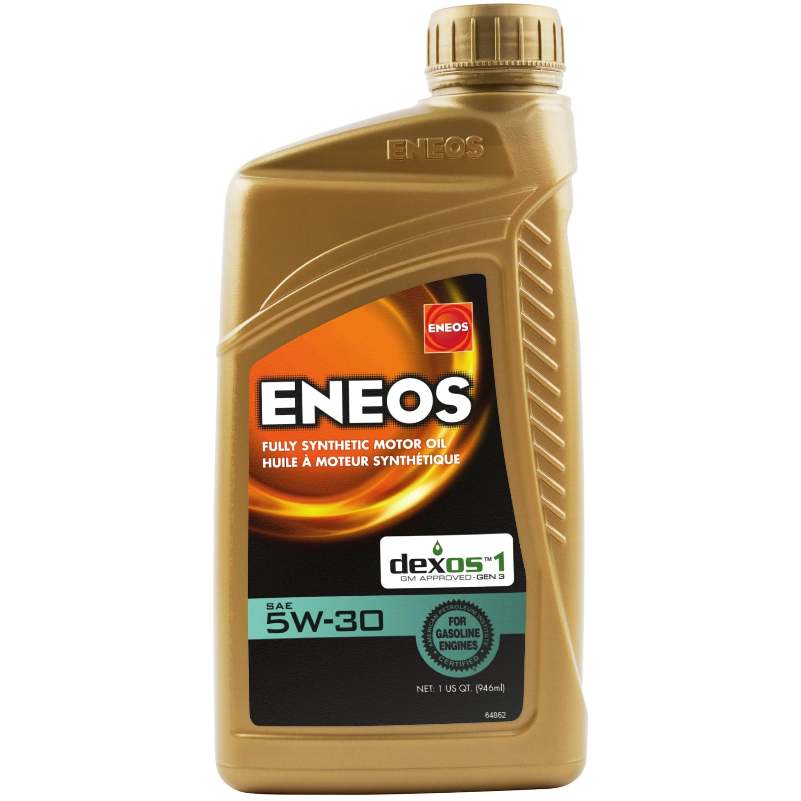 Amazon.com: ENEOS 5W-30 Fully Synthetic Motor Oil, API SQ, dexos1