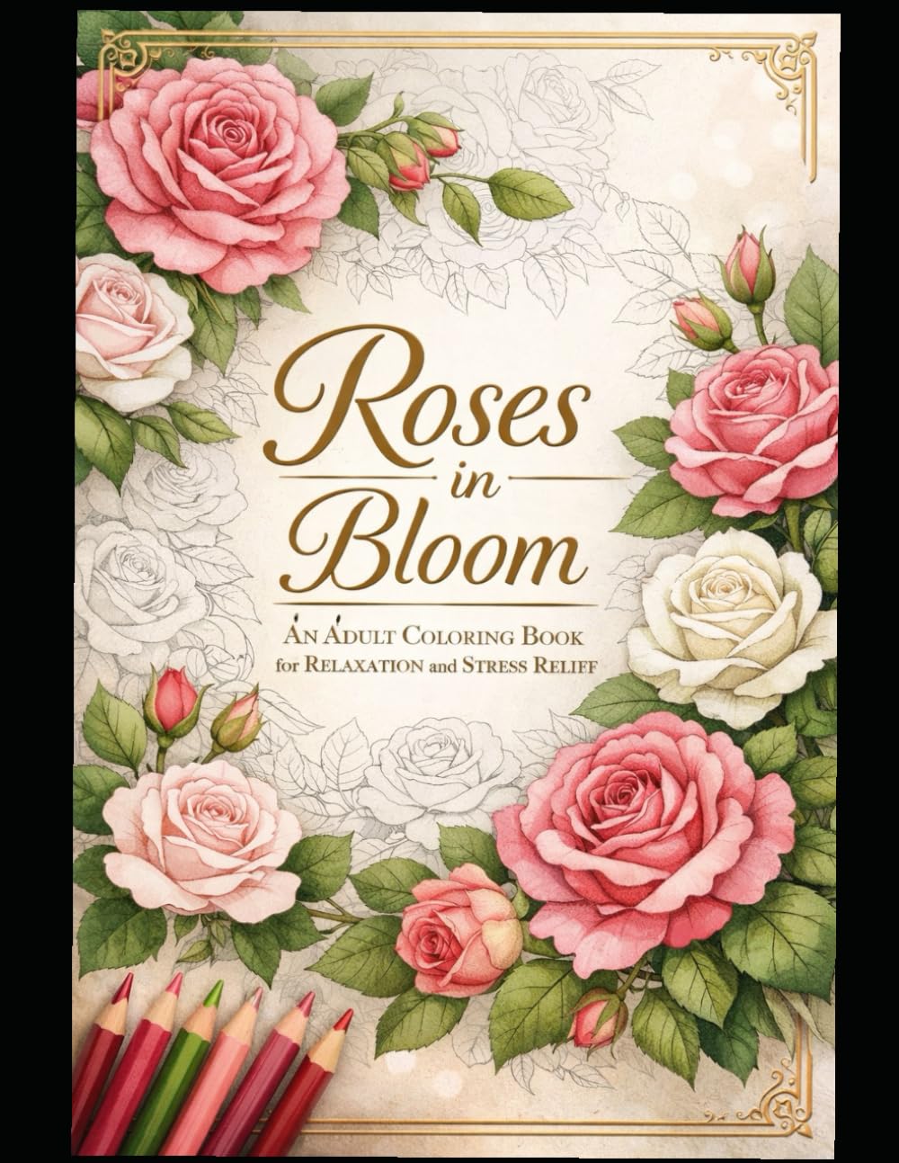 Relaxing coloring book for adults: coloring book for stress relief