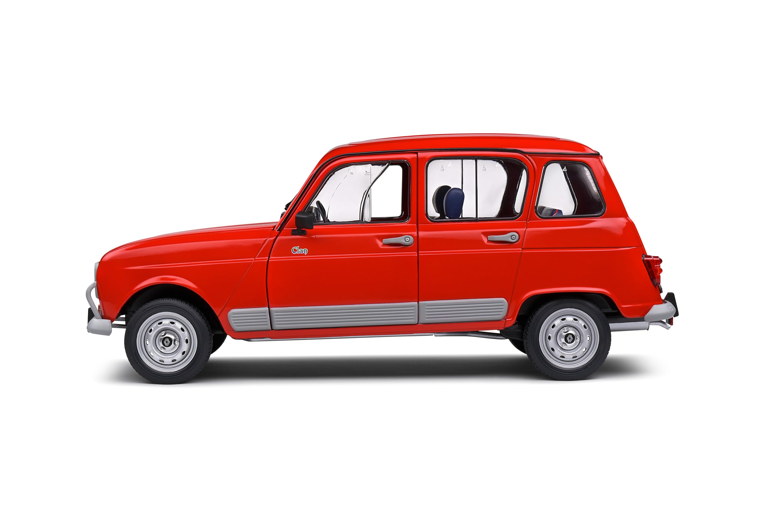 SOLIDO Auto in miniatura 1:12 Renault R4 GTL Rosso, Collezionisti, Bambini maggiori, Ragazzi (Young Males), Bambini e Adulti