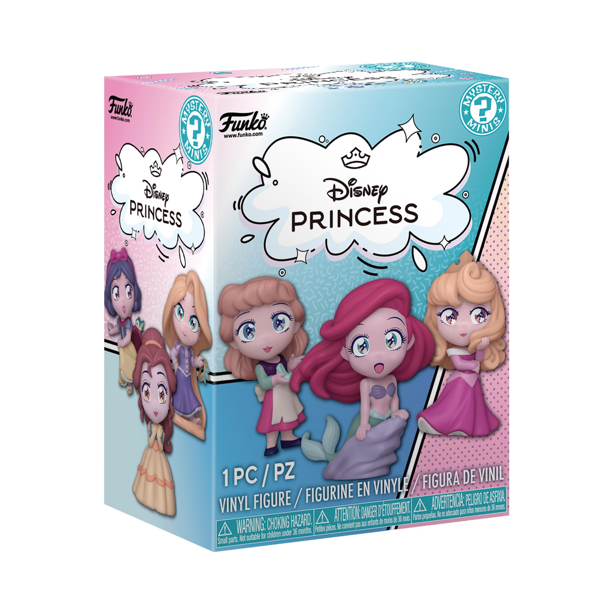 Amazon.com: Funko Pop! Mystery Mini: Disney Princess Manga - ONE
