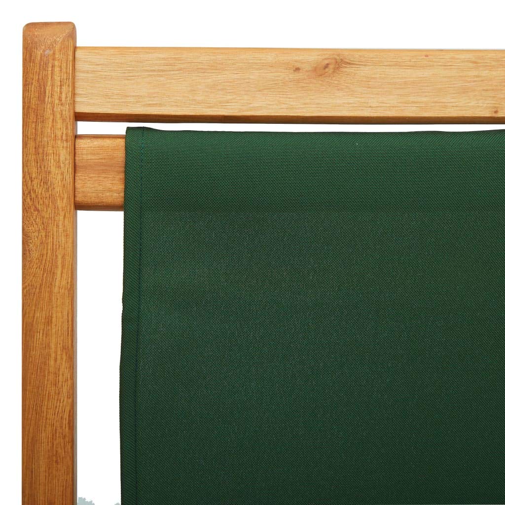 Campingstuhl Klappbar 60 cm Breit, Gartenstuhl aus Eukalyptusholz mit 3-Fach verstellbarem Rücken, Strandstuhl Leicht & Faltbar für Garten Balkon Camping und Outdoor