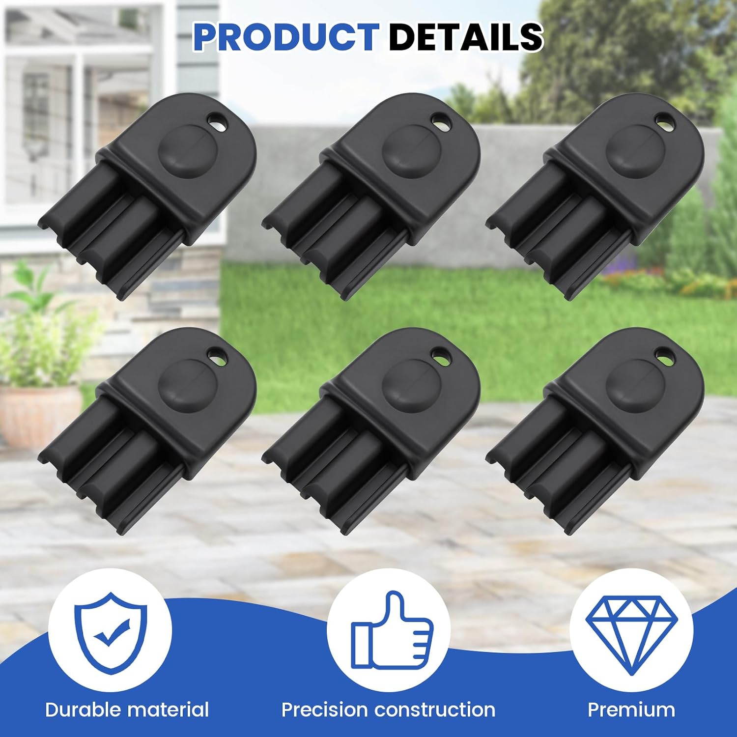 6 Pcs Mouse Station Key Replacement Parts, Plastic Bait Station Key Compatible with Protecta Evo Express