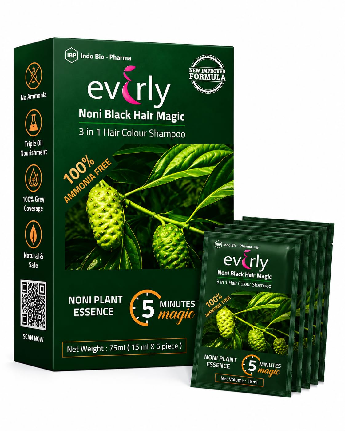 Everly Hair Colour Shampoo | 3 in 1 Hair Colour Shampoo-picture-40