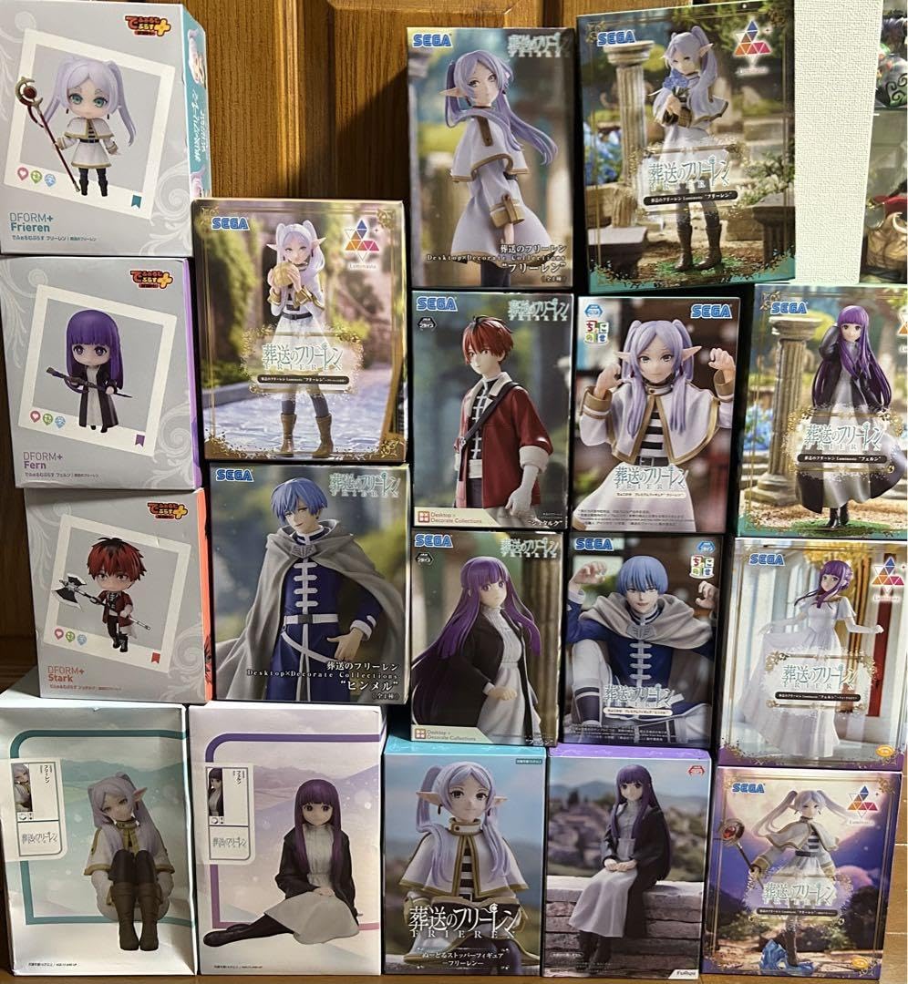 最新プライズフィギュアまとめ売り　18個セット　フリーレン　ヒロアカ　初音ミク 最新プライズフィギュアまとめ売り 18個セット フリーレン ヒロアカ