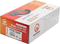 Vista 4 de MAGMA Premium PMB268B Zapatas de freno consolidadas, traseras
