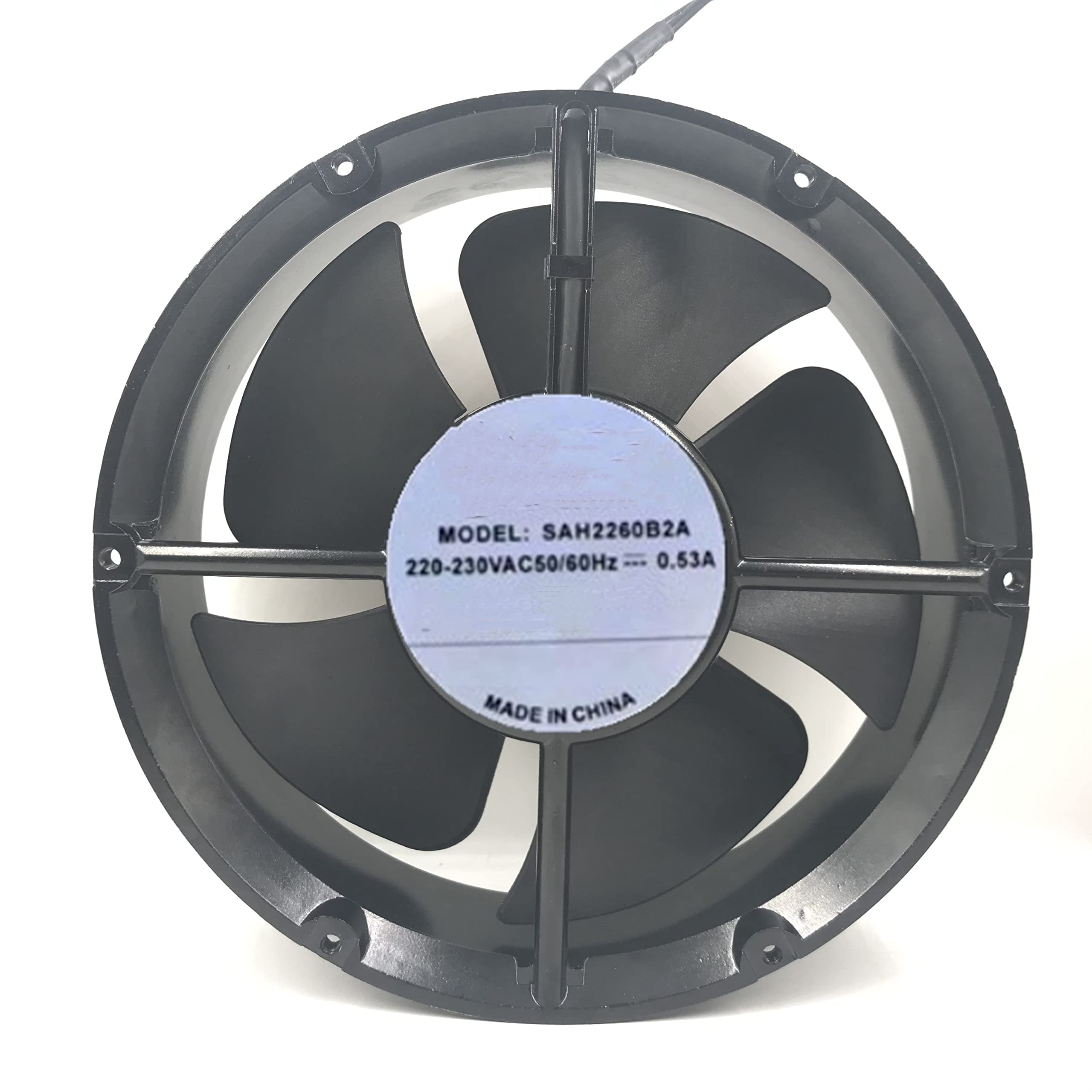 UWUKCJOKQ 220V 0.53A 22060 Cooling Fan 220X220X60mm