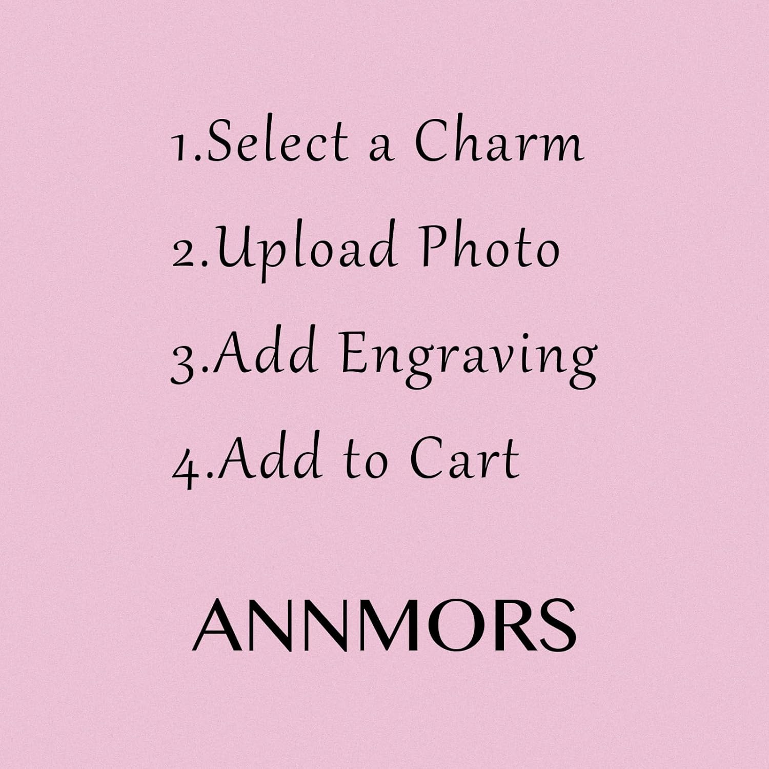 Annmors Personalized Photo Charms For Bracelets/Necklace 925 Sterling Silver Love Heart Shaped Engraved Customize Picture Gift for Birthday Mother's Day,Bead Charms Jewelry for Women - Image 7