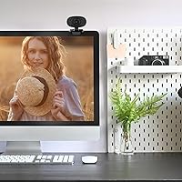 Vista 2 de Cámara web HD, cámaras web de transmisión USB 480P, cámara web de transmisión con micrófono, cámara web USB ajustable sin unidad, cámaras web