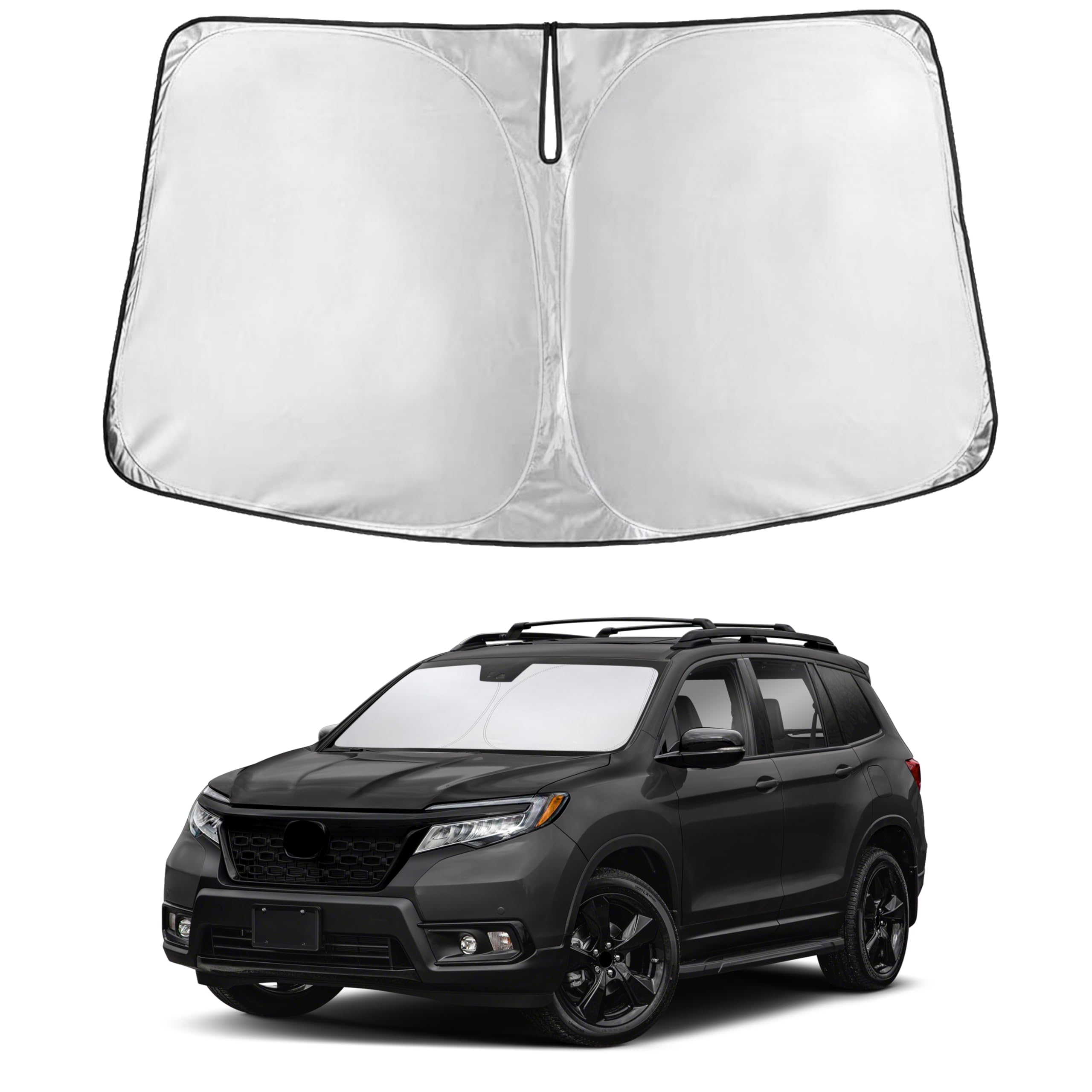 EcoNour Windshield Sunshade Compatible for Honda Passport 2019–2024 2025