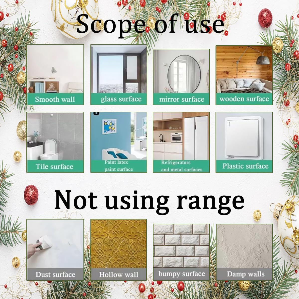 2 Bögen goldene Weihnachts-Fensteraufkleber, groß, Winter-Fensteraufkleber, Weihnachtsmann, Elch, Glocke, Süßigkeiten, Lebkuchenmann, Designs, doppelseitige Schneeflocken-Fensteraufkleber für Urlaub
