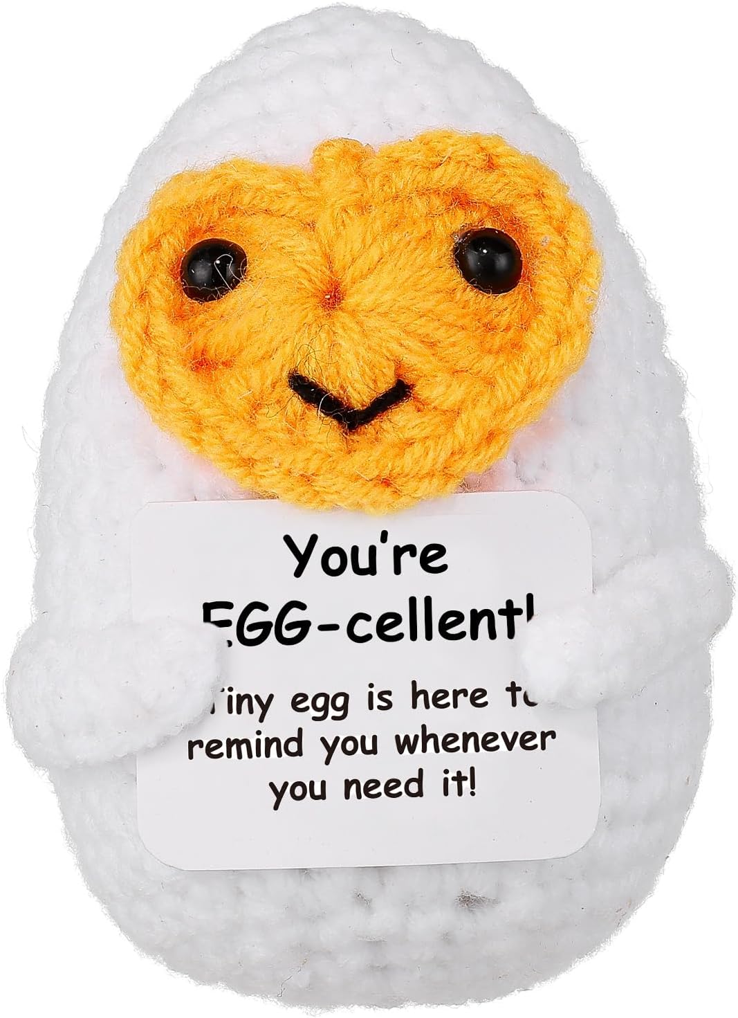 Inspirational Gifts for Women Positive Eggs Easter Eggs Fillers, You're Egg-cellent Christmas Birthday Valentines Gift for Kids Him Her (Positive Egg)