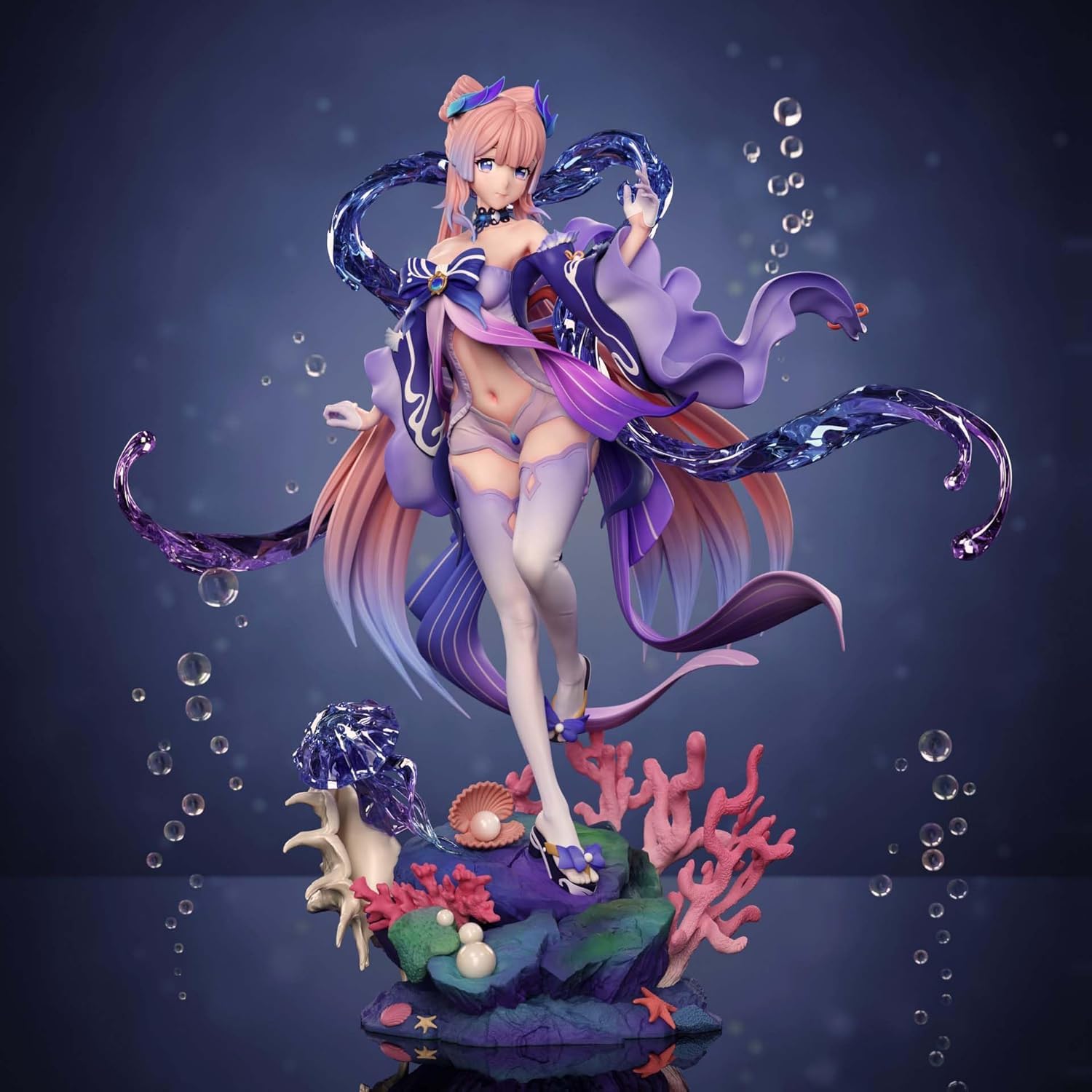 Amazon.co.jp: 珊瑚宮心海 さんごのみやここみ フィギュア 1/6