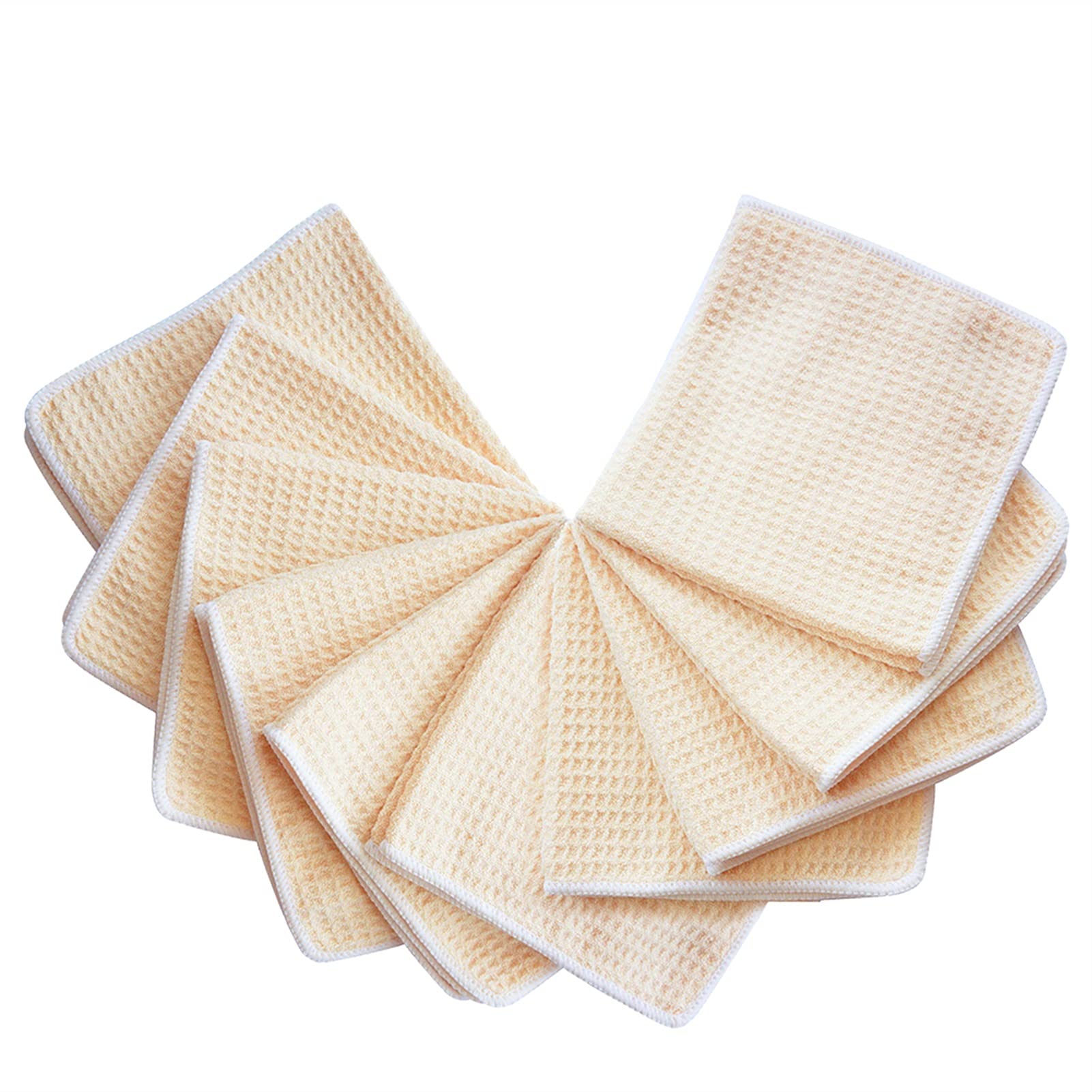 3 pezzi micro fibra tessere asciugamano in microfibra cucina cucina stendibiancheria asciugamani asciugamani (Color : Cream, Specification : 5PCS)