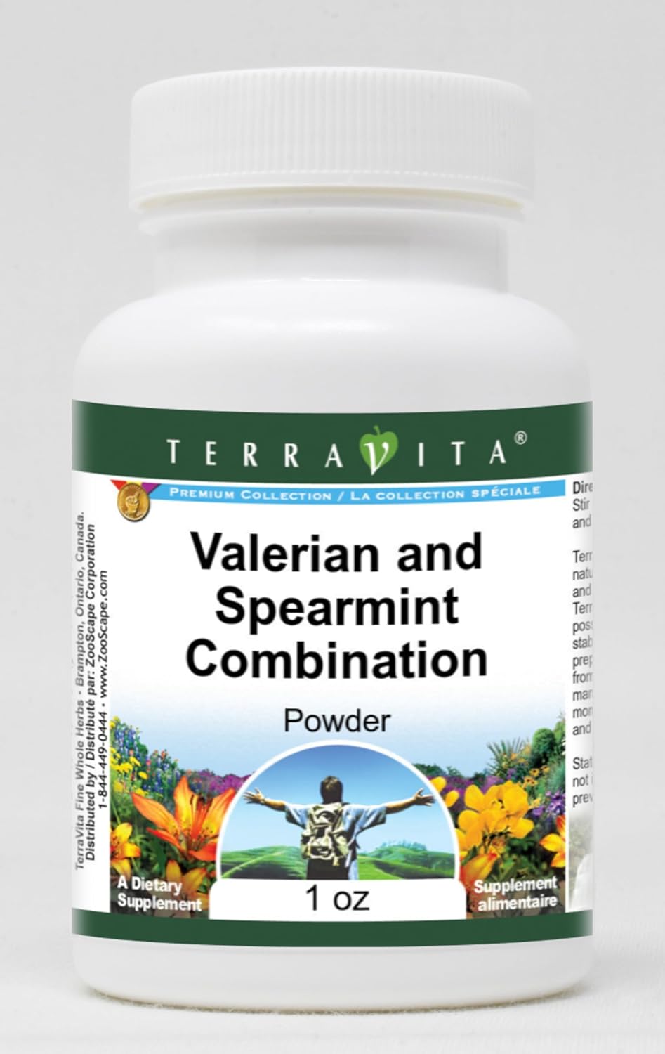 Valerian and Spearmint Combination Powder (1 oz, ZIN: 513464) - 3 Pack