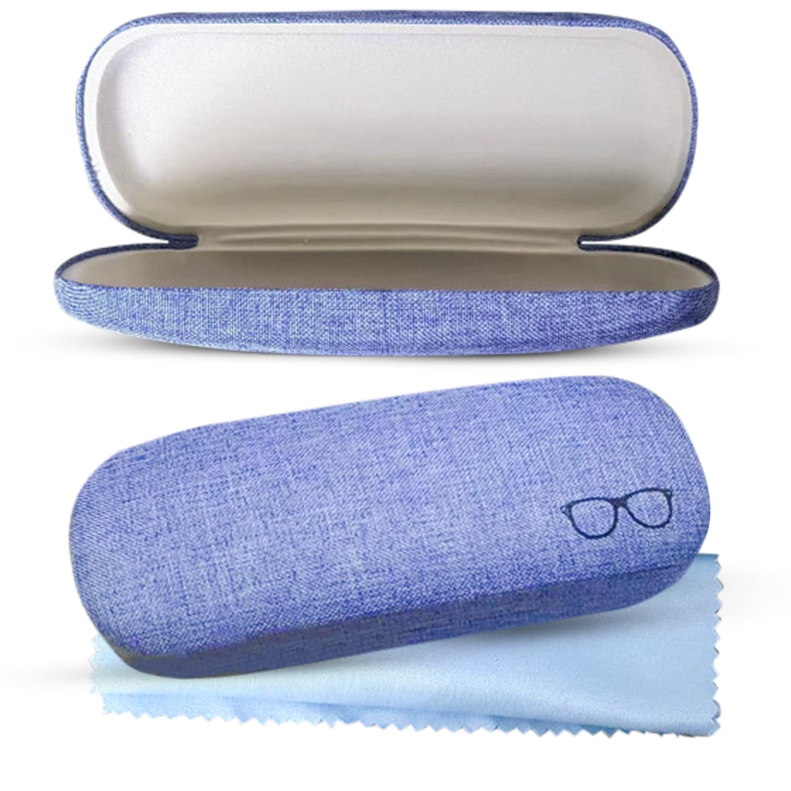 Glasses Case, Glasses Case Hard Shell, Glasses Case For Women, Glasses Cases For Men, Spectacles Case, Sunglasses Case, Hard Glasses Case, Glass Case, Large Cloth, Black Blue Green Grey Lilac Pink Red