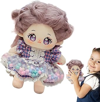 Amazon | 柔らかい、着せ替え人形,人形漫画のアニメ人形 20 センチ