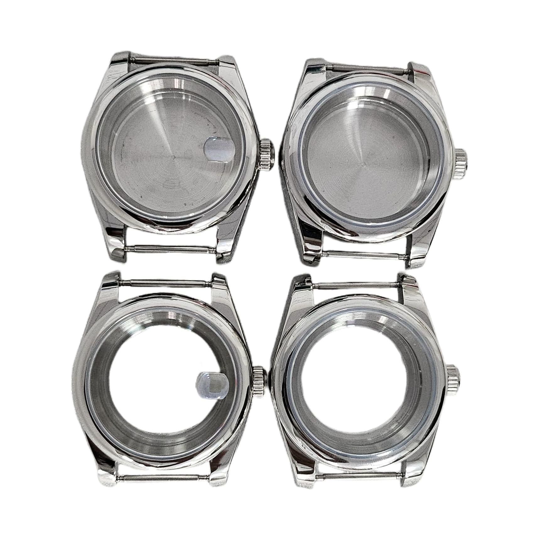 Klasyczna Wymienna Koperta Zegarka 20mm Uszy, Zestaw Modyfikacyjny Bezel Tarcza do Mechanizmów NH35/NH36