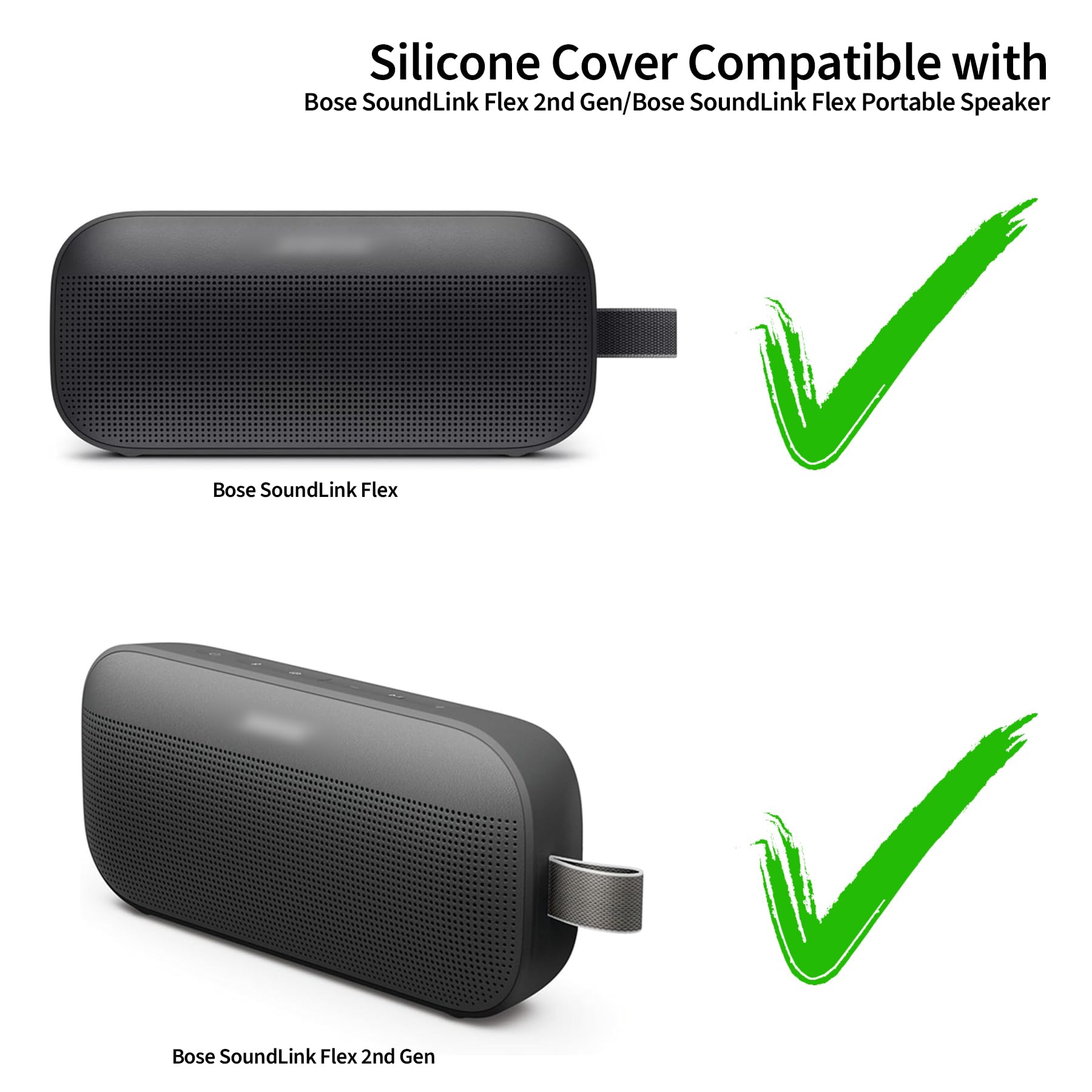 Silikonowe etui kompatybilne z Bose SoundLink Flex (2. generacji) Przenośny dyfuzor