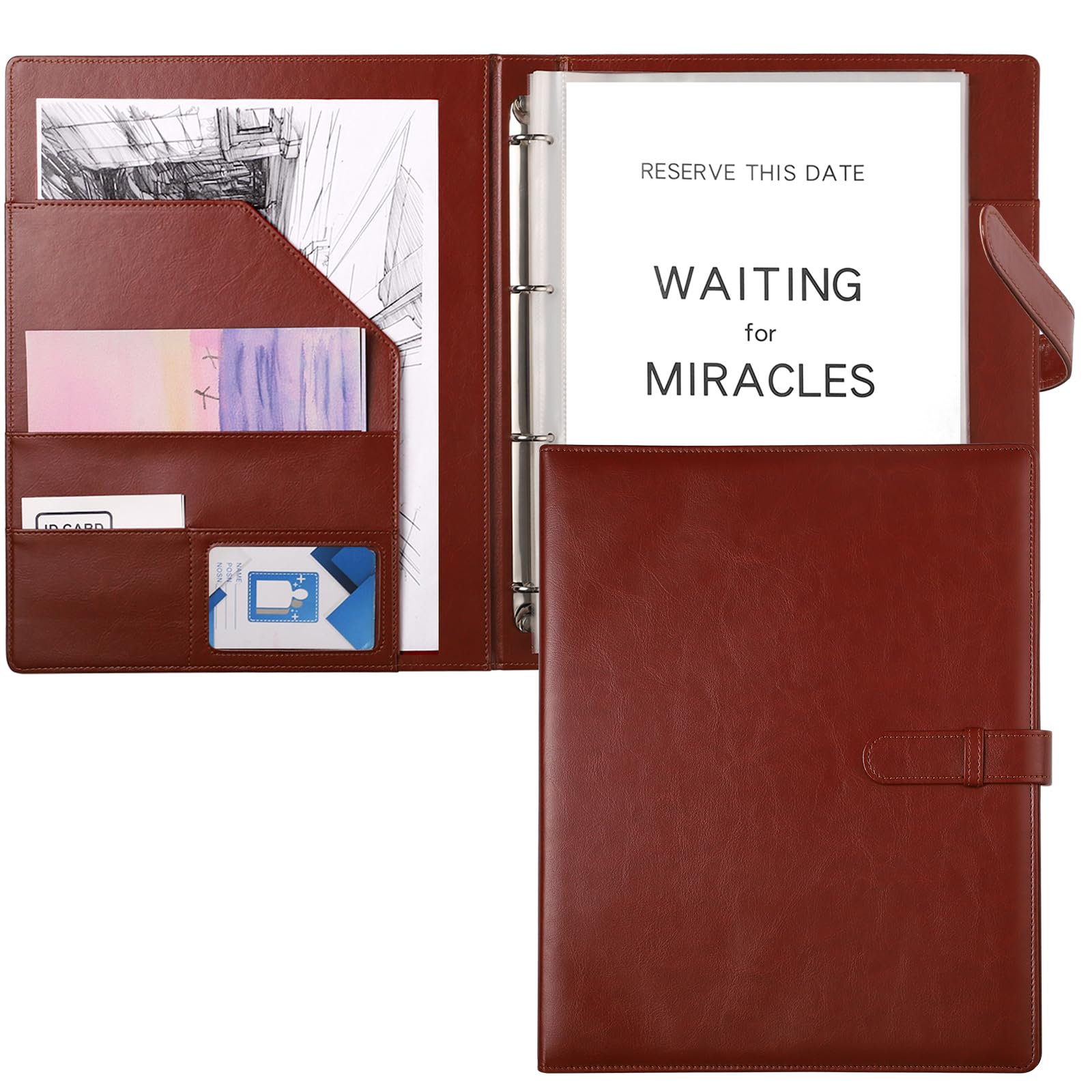 A4 Portfolio Folder with Ring Binder