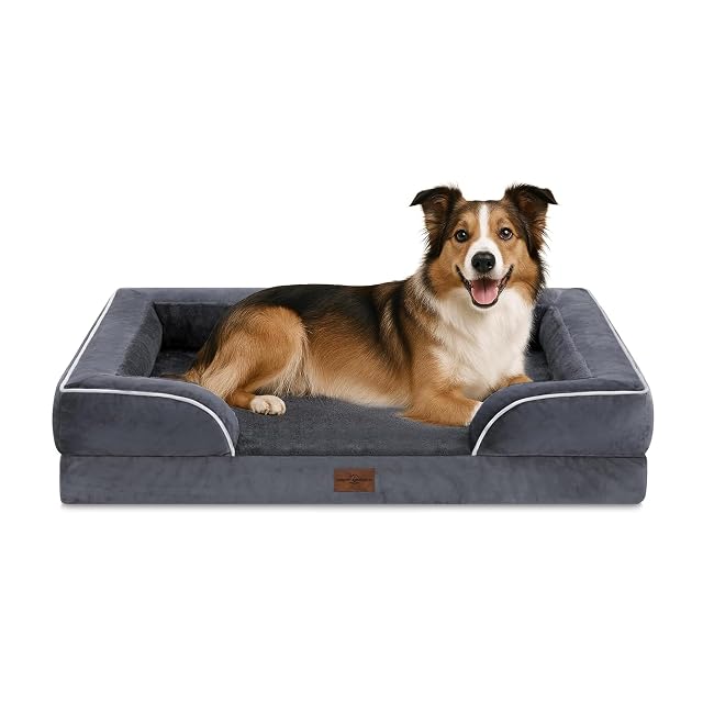 Comfort Expression Camas para Perros Grandes, Impermeables, ortopédicas, de Espuma, para Perros Grandes