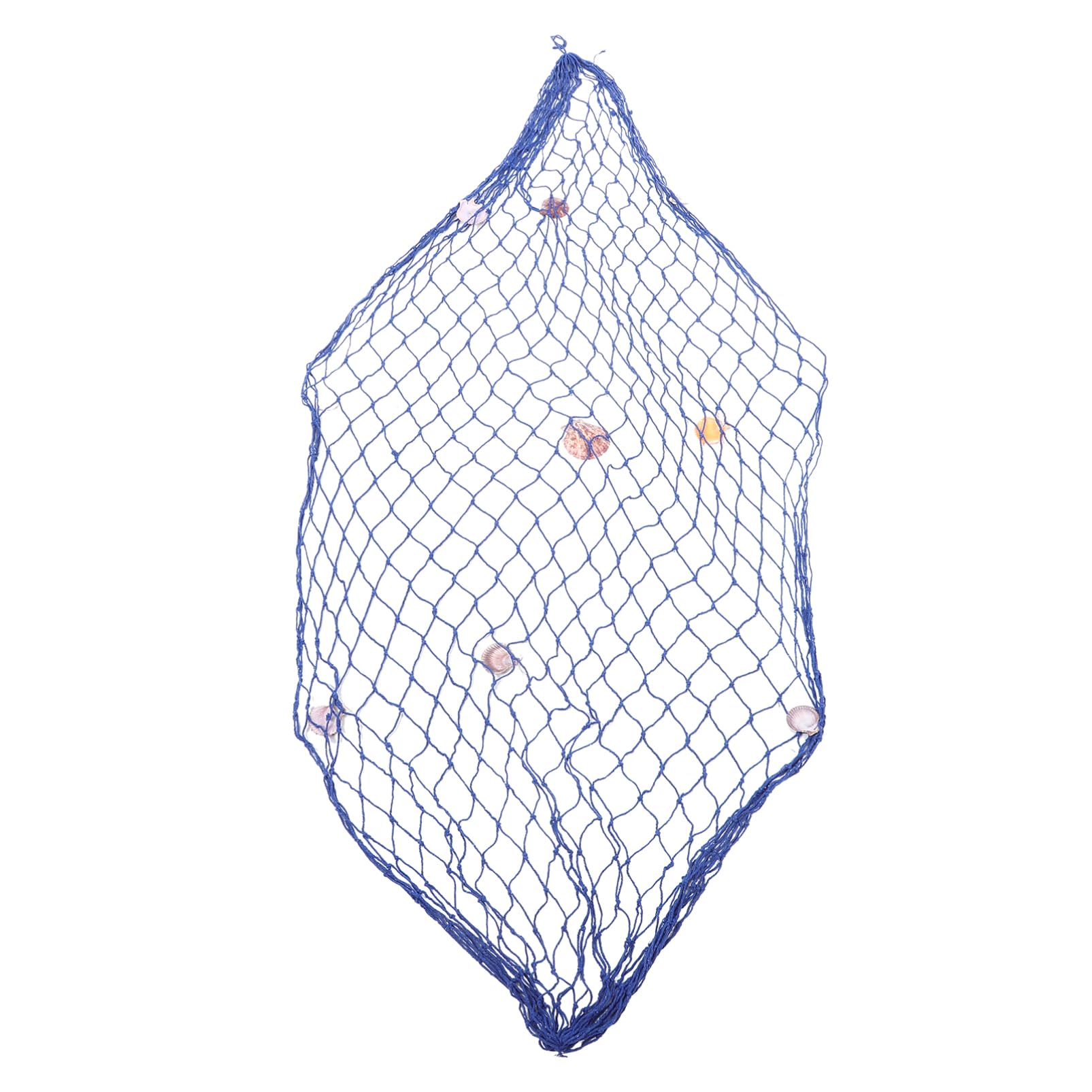 BESPORTBLE Mediterranean Style Fish Net Photo Wall Decorative Wall Hanging Nautical Decor Ocean Themed Bright and Fade Resistant