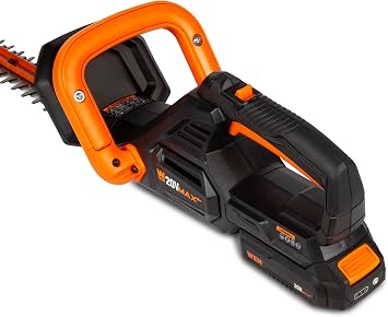 WEN 20V Max Cordless 20-Inch Hedge Trimmer with 2Ah Battery and Charger (20815)