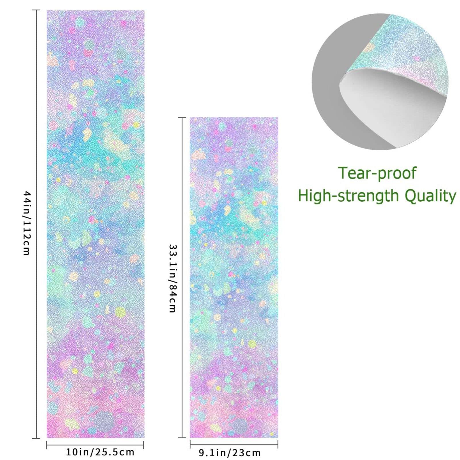 SDMKA Unicorn Rainbow Mesh Skateboard Grip Tape 9