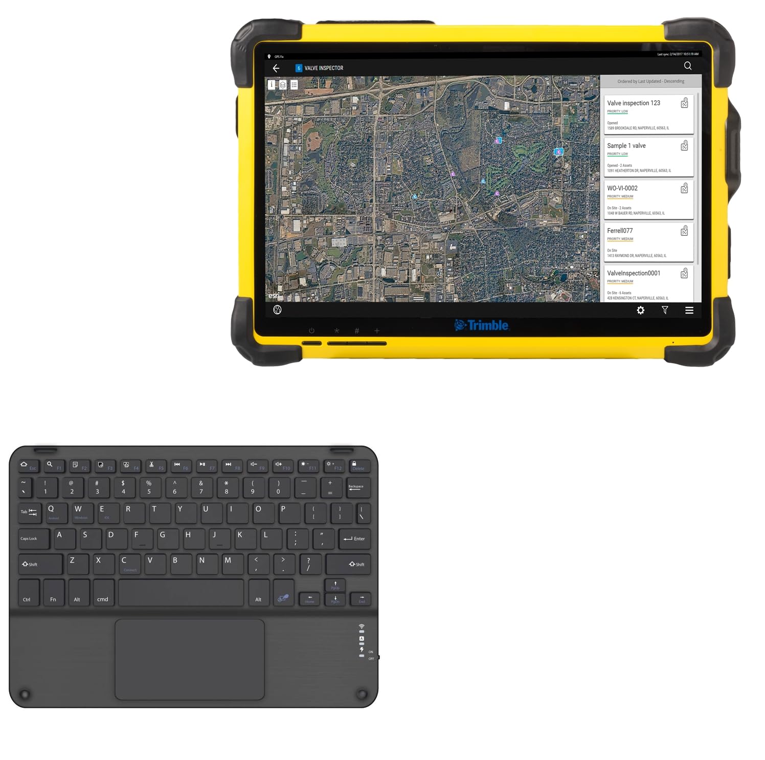 Amazon.com: BoxWave Keyboard Compatible with Trimble T10
