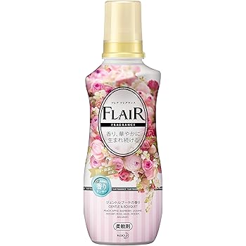 Amazon フレアフレグランス 柔軟剤 ジェントルブーケの香り 本体 570ml フレアフレグランス 液体柔軟剤