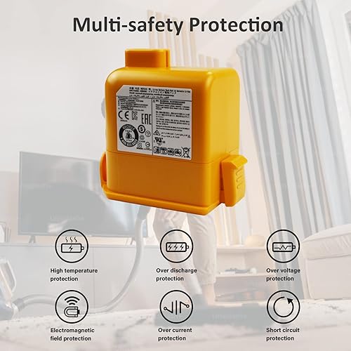 Miniatura 4 de ZTHY EAC63382201 Reemplazo de batería para LG Cord Zero A9 A9MASTER2X A9M A9MULTI2X A9PETNBED A9PETNBED2X A9K A958 A958SA A905M A907GMS Aspiradora