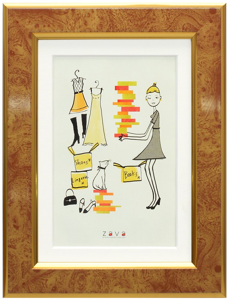 Amazon.co.jp: VANJOH フォトフレーム クラシックフレーム2L・KG