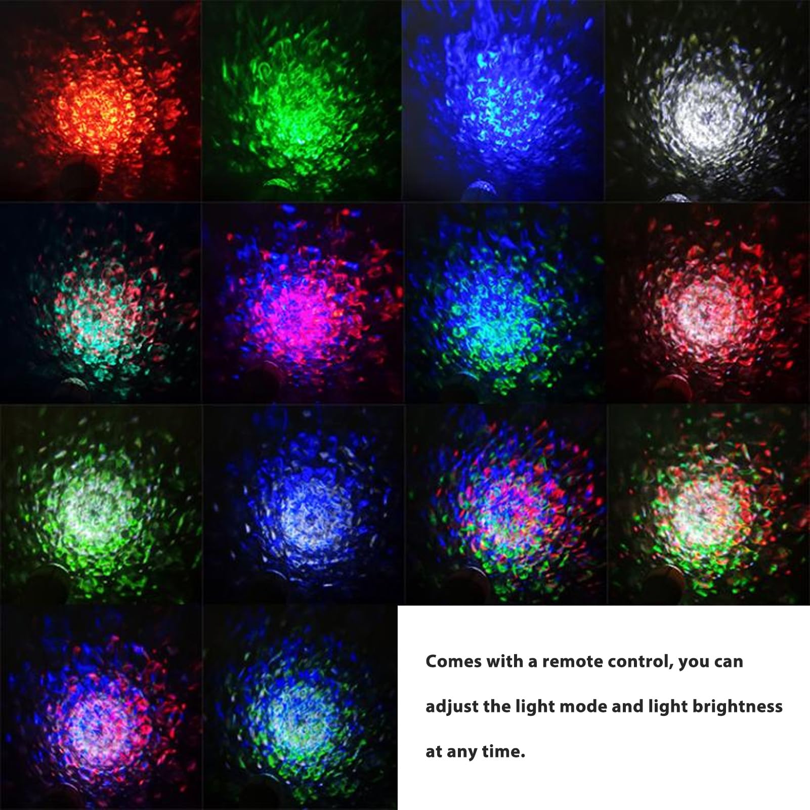 Acouto Ampoule Boule Disco Colorée Rotative, Lumière Stroboscopique LED pour Fête, Bar, Mariage, Lampe Boule de Scène E27 avec Télécommande