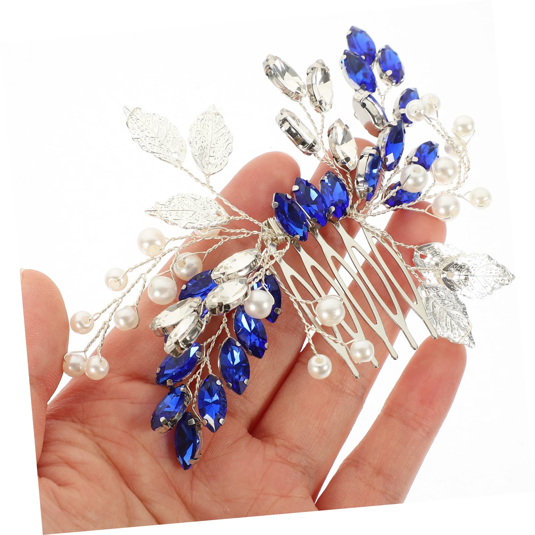 Didiseaon 4 Juegos De Peinetas Para Novia Peinetas Laterales Para Boda Accesorios Para El Cabello De Moda Para Mujer Con Diamantes De Imitación 2 Piezas X 4