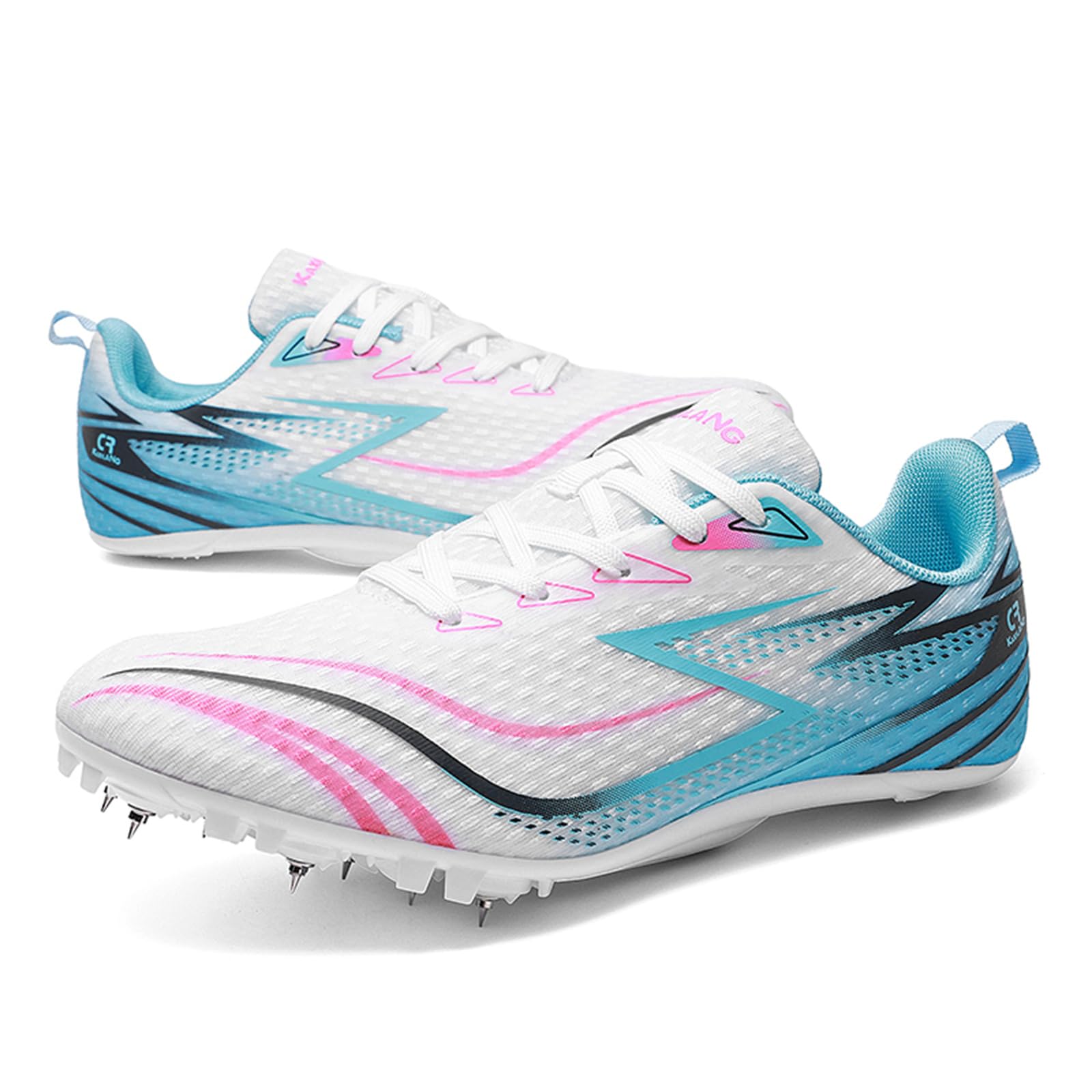 Zapatillas de Atletismo con 8 Clavos para Correr Saltar Competir